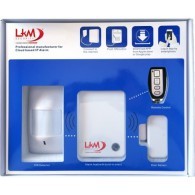 Antifurto Casa Negozio LKM AX-780 P2P  WiFi Sensori  Wireless 868Mhz Gestibile Da Smartphone