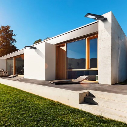 V-TAC Armatura Stradale LED SMD 40W 120LM/W con Pannello Solare e Sensore PIR Colore Nero 6000K IP65