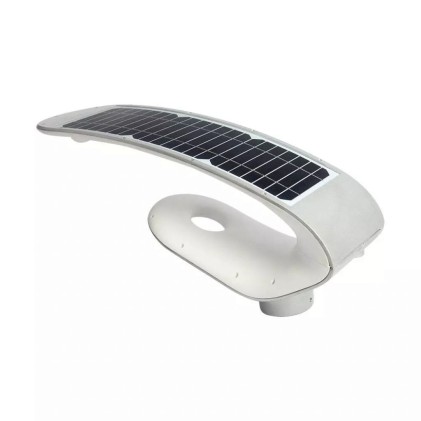 V-TAC Lampada LED da giardino 20W Con Pannello Solare 4000K Con Sensore PIR IP65