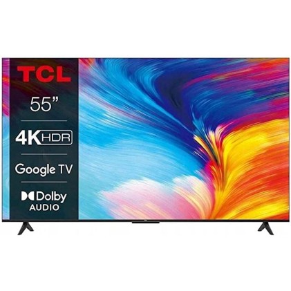Tcl Smart Tv 55" Qled Uhd 4K Android Tv Nero