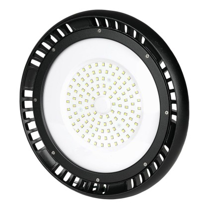 V-TAC PRO Campana Industriale LED Chip Samsung 100W 120LM/W UFO con Driver MeanWell 120&deg; 6400K IP65 Dimmerabile ( 1-10V )