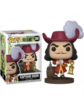 Funko Pop Disney Villains Capitan Uncino - Figura in vinile - Altezza 10 cm circa.