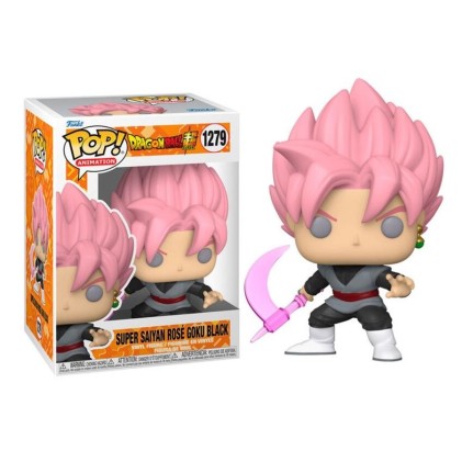 Funko Pop Animazione Dragon Ball Super Super Saiyan Rose Goku Nero con Falce - Figura in vinile - Altezza 13 cm circa.