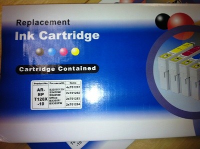 Compatibile 10 Cartucce Compatibili T1281-1282-1283-1284 (4xBk+6 color)