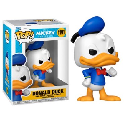 Funko Pop Disney Classics Topolino e i suoi amici Paperino - Figura in vinile - Altezza 9,5 cm circa.