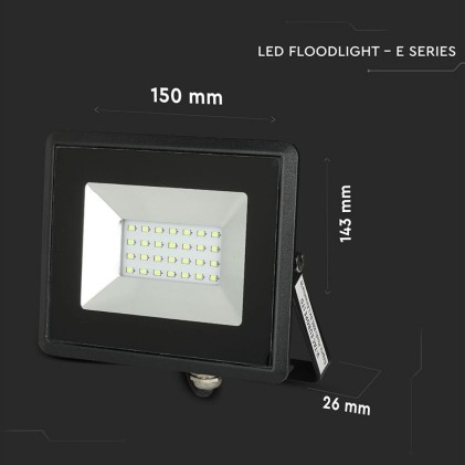 V-TAC Faro LED SMD 20W E-Series Colore Verde IP65
