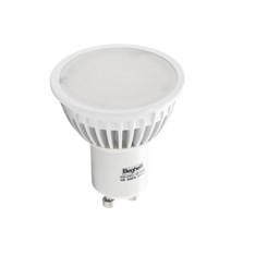 Lampadine LED NEUTRA GU10 COB Vetro 45&agrave;&macr;&Acirc;&iquest;&Acirc;&frac12; 7W - Bianco Caldo 3000K