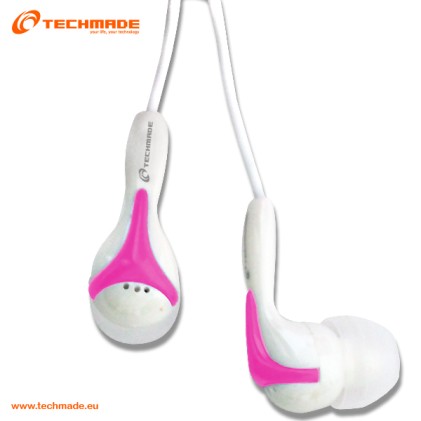 TECHMADE CUFFIE 3.5 COLORE ROSA