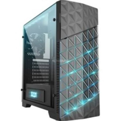 Case Midi AZZA ATX Onyx 260 (B/Win-Glas/RGB)2xUSB3