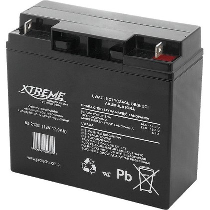 BLOW 82-212# XTREME Rechargeable battery 12V 17Ah