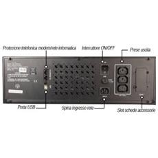 GRUPPO DI CONTINUITA  DA RACK 19" 3000VA 1800 WATT + SCHEDA SNMP