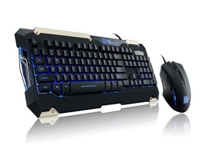 Tastiera + Mouse Gaming Commander Tteports Nera