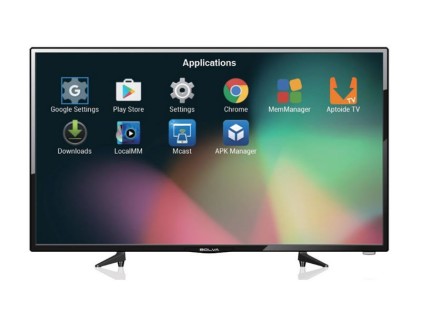 Tv 55" Bolva 4K Smart H265/S2/Usb Cuffia Google Play Android