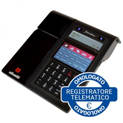 Registratore Cassa Olivetti Form200 Plus 50Rep Trasmissione Telematica