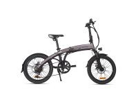 Bici Elettrica Pieghevole Milano 250W Grigio 36V 7,8Ah 20" Shimano