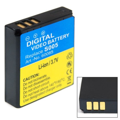 Batteria Panasonic CGA-S005 f NP-70 1050mAh Li-Ion