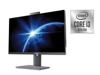Aio 24" I3 8G 240G Fd N/T Bk Win10 I3-10100 Wifi Usb3.0 V/H Pivot Cam