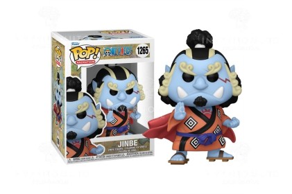 Funko Pop Animation One Piece Jinbe con opzione Chase - Figura in vinile - Altezza 12,2 cm circa.