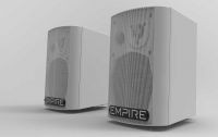 Speaker Empire Wall 200 White 200W 80Hz-20Khz Line In 2Xrca