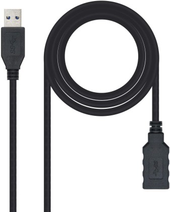 Cavo nanocavo da USB-A 3.0 maschio a USB-A femmina 2 m