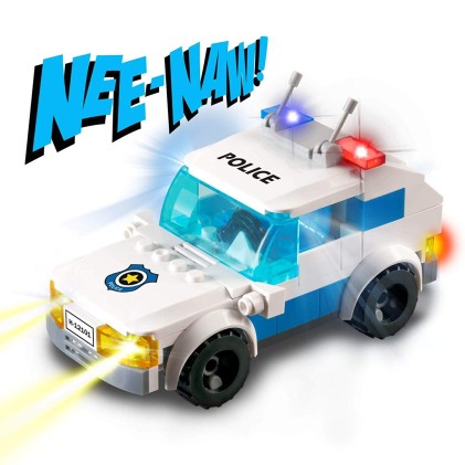 Auto della Polizia con Lampeggiante Light STAX Hybrid - H12101