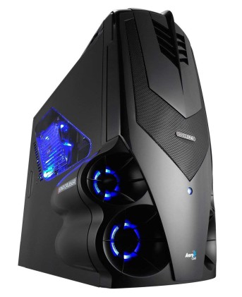 Case Midi Aerocool Syclone II USB 3.0 - Black/Blu