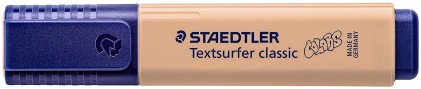 Staedtler Textsurfer Classic 364 Pennarello fluorescente vintage - Punta a scalpello - Linea tra 1 - 5 mm - Inchiostro a base d acqua - Colore sabbia