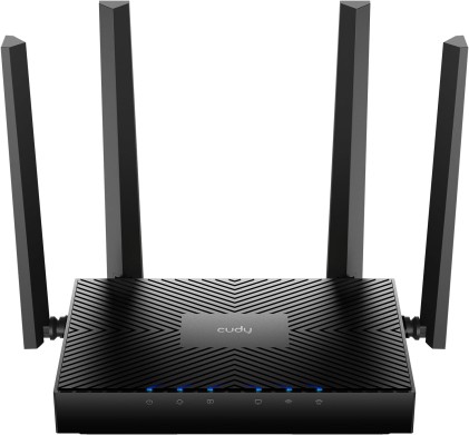 Cudy Router Wi-Fi 6 Mesh Gigabit AX3000, 5 porte GbE, VPN, WR3000E V 2.0