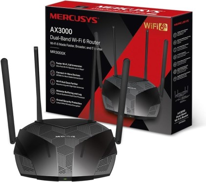 Mercusys WL-Router MR3000X (AX3000/Dual-Band)