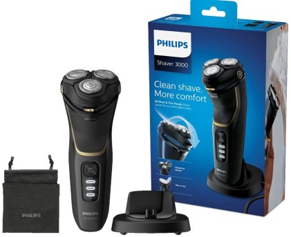 Rasoio Elettrico Philips Norelco Shaver 3300 Wet or Dry