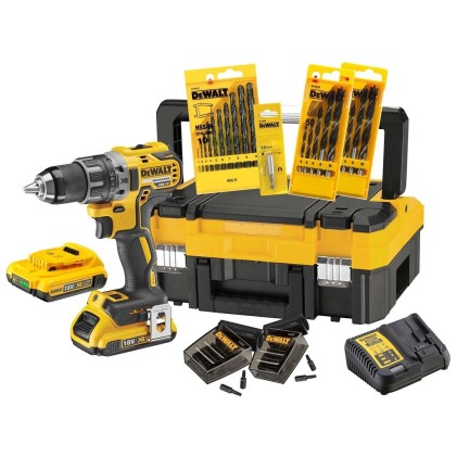 Trapano avvitatore Dewalt DCK791D2T  inserti e punte