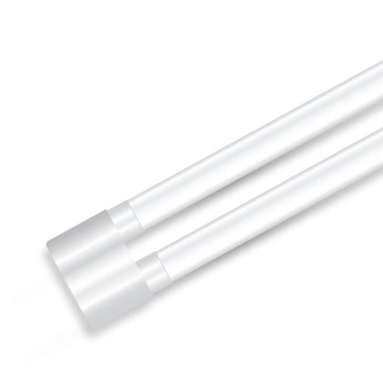 V-TAC Tubo LED Doppio 18W 60cm in Nanoplastica 138LM/W 4000K