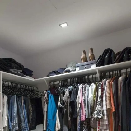 V-TAC Portafaretto LED da Incasso Quadrato GU10 con Sezione Quadrata Colore Nero