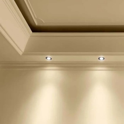 V-TAC Portafaretto LED da Incasso Rotondo GU10 *2 Colore Nero