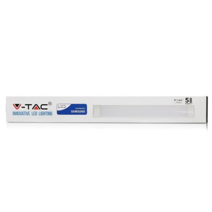 V-TAC PRO Plafoniera LED Chip Samsung Prismatica 40W 120LM/W 120cm 6400K IP20