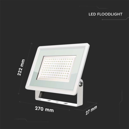 V-TAC Faro LED SMD 100W F-Series Colore Bianco 4000K IP65