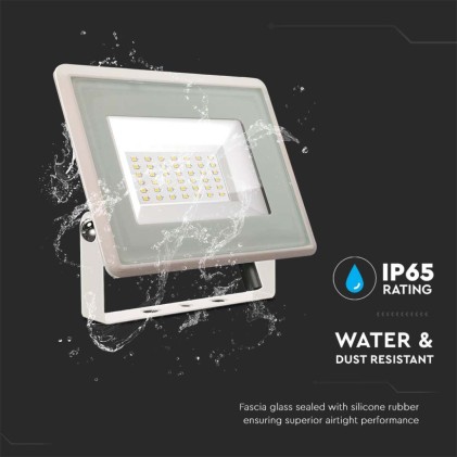V-TAC Faro LED SMD 30W F-Series Colore Bianco 3000K IP65