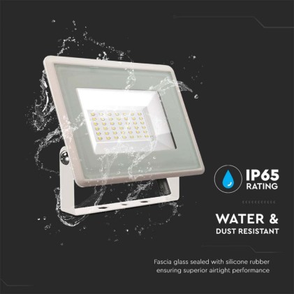 V-TAC Faro LED SMD 30W F-Series Colore Bianco 6400K IP65