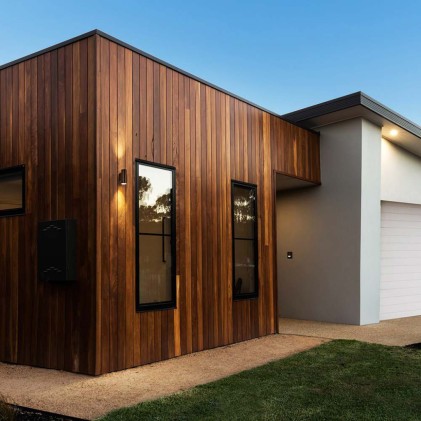 V-TAC Portafaretto LED Doppio da Muro Rotondo 2*GU10 e GU5.3 (MR16) Colore Corten IP65