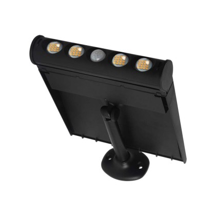 V-TAC Lampada LED da giardino 8W Con Pannello Solare 6400K Con Sensore PIR IP65