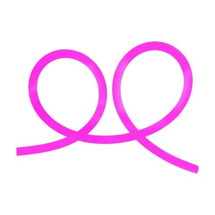 V-TAC Neon Flex 12W/m Bobina 10m 24V Colore Rosa IP20