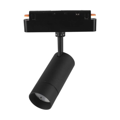 V-TAC Faretto LED da Binario Magnetico 8W 48V L:21cm Colore Nero 3in1 IP20 CRI>90 Compatibile con Amazon Alexa e Google Home