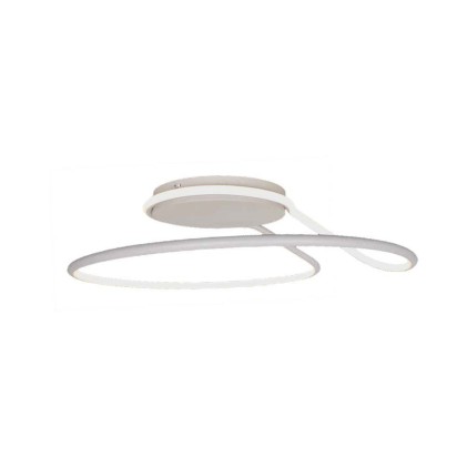 V-TAC Lampadario LED dal Design Moderno Rotondo 54W in Alluminio Dimmerabile TRIAC Colore Bianco 4000К