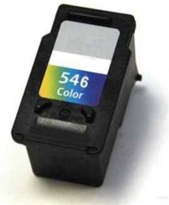 TESTINA RIGENERATA CANON COLORE PIXMA MG2150, MG2250, MG3150, MX375, MX395, MX435 CL-546 ALTA CAPACITA  ML.13