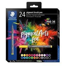 Staedtler 371 Confezione da 24 Pennarelli con Punta Morbida - Colori Brillanti e Vividi - Non Ingiallisce nel Tempo - Nuovo Inchiostro Multi Inchiostro - Pigmenti di Qualit&agrave; Premium - Colori Assortiti
