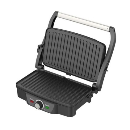 Muvip Sandwich Maker Grill 1600W - Apertura fino a 180є - Temperatura regolabile - Piastra superiore inclinabile - Maniglia Cold Touch