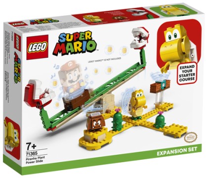 Lego Super Mario - Scivolo Della Pianta Piranha - Pack Di Espansione