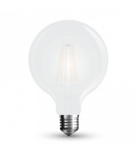 V-TAC VT-2067 Lampadina LED E27 7W Globo G125 Frost Cover 2700K Bianco Caldo- SKU 7189