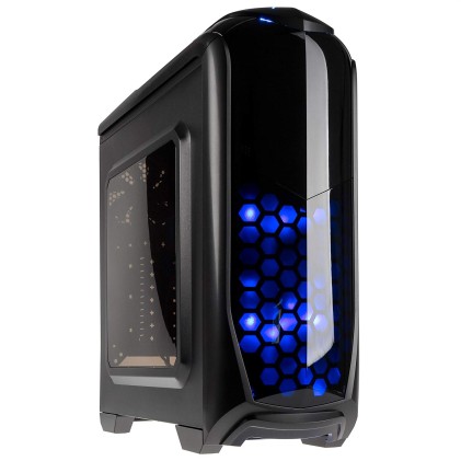 Case Midi Kolink Aviator - mattBlack Window