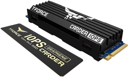 TEAMGROUP Cardea II 1TB PCIe Gen3x 4 M.2 NVMe SSD 3400/3000MB/s 680K/670K IOPS